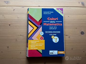 “Colori della matematica”, volume 4Y - come nuovo
