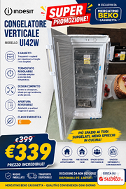 congelatore verticale indesit