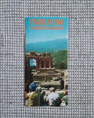 Mappa guida taormina 1960
