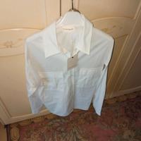 camicia donna nuova bianca 