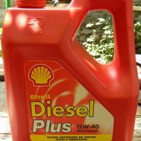 Olio Shell Diesel plus 15W-40 Lt. 4