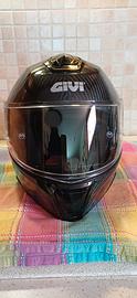 casco Givi modulare carbonio