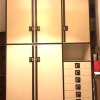 Armadio cameretta con comodino