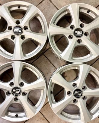 Cerchi MSW 15 Silver