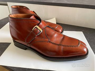 FABI: Scarpe uomo marroni con fibbia