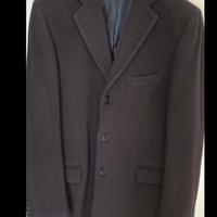cappotto classico uomo cashmere e wool