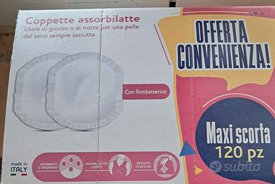 Coppette assorbilatte 90 pezzi
