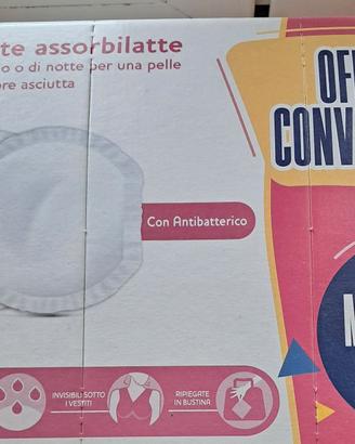 Coppette assorbilatte 90 pezzi