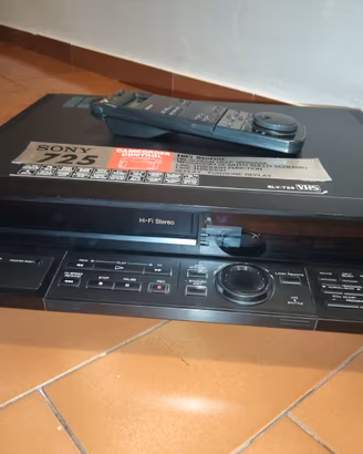 VHS Sony top di gamma Sony SLV-725 7 testine