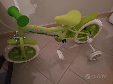 bici con con rotelle 14"