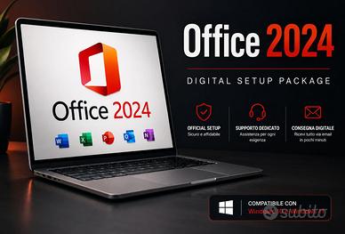 Office 2024 attivazione programmi