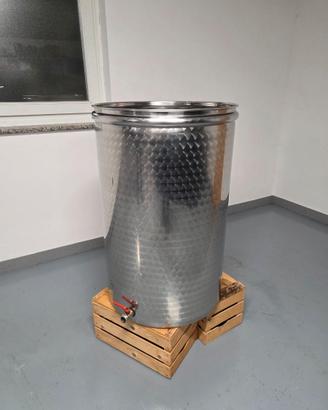 Botte acciaio inox 200l