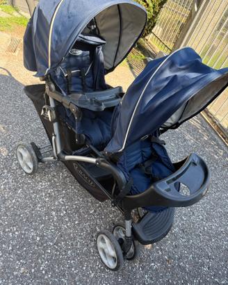 Passeggino doppio tandem