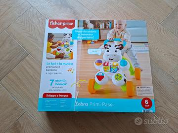 Zebra Primi Passi Fisher Price 6 mesi +