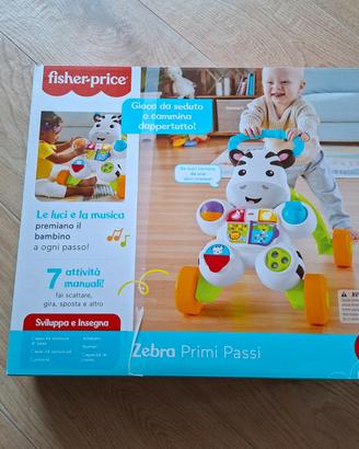 Zebra Primi Passi Fisher Price 6 mesi +