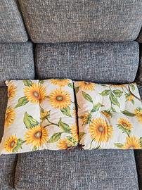 coppia di cuscini 40x40 cm