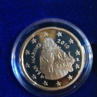 20 Centesimi Cent di Euro San Marino 2010 Proof PP