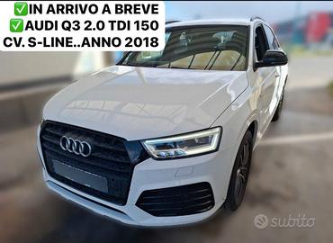 AUDI Q3 20 TDI 150 CV. E6 S-LINE FULL