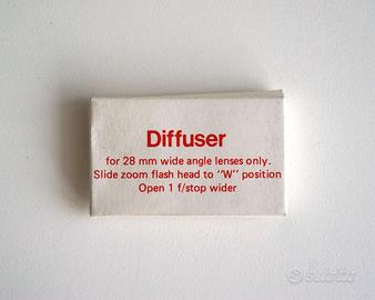 Diffusore per apparecchi fotografici