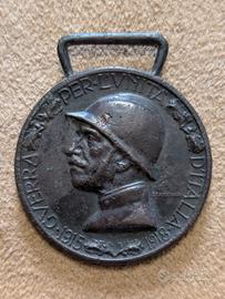 Medaglia prima guerra unità d'Italia