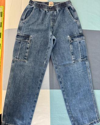Pantaloni da bambino larghi con tasconi