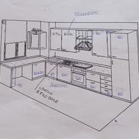 Cucina Berloni completa di elettrodomestici