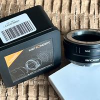 Adattatore ottiche a vite 42 su corpo Sony E mount