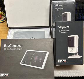 Touchscreen e telecamere Risco