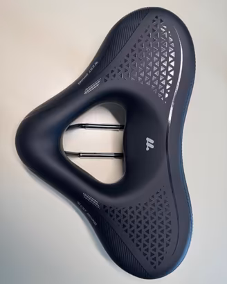 Sella bicicletta larga e comoda misura L