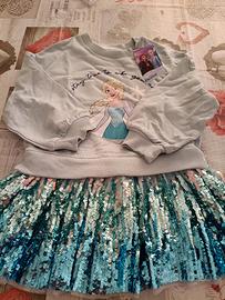 abito bimba principessa disney