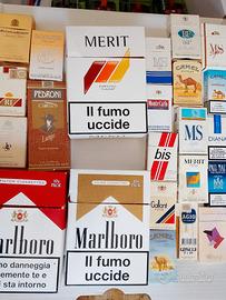 Pacchi da collezione di sigarette storici Vintage