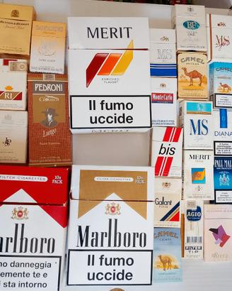 Pacchi da collezione di sigarette storici Vintage