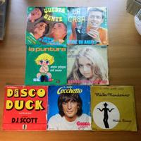 Lotto dischi LP 45 artisti vari