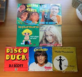 Lotto dischi LP 45 artisti vari