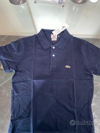 Polo lacoste taglia M 4  blu navy nuova