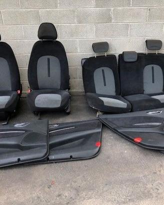 Sedili Fiat Bravo 2008 5 porte nero/grigio