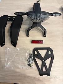 Portatarga originale KTM duke 790 frecce  e fanale