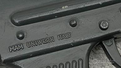 Pistola Giocattolo epoca vintage latta MAM Uniwerk