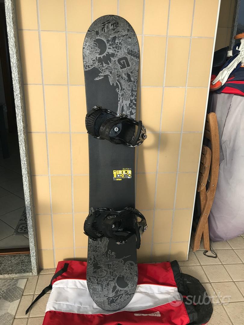 Snowboard Burton Elite 155 Freeride con attacchi Sports In