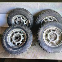 4 Gomme 185/70 r13 cerchio epoca bmw serie 3 e21