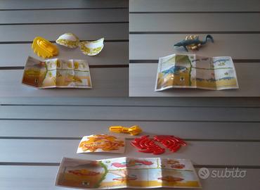 JURASSIC WORLD KINDER JOY e T-Rex in 2D NUOVI