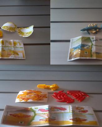 JURASSIC WORLD KINDER JOY e T-Rex in 2D NUOVI