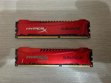 16 GB RAM ( 2x8) ddr3 Kingston HyperX Savage 