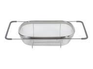 SCOLAPASTA ovale acciaio inox 4qt, sopra lav