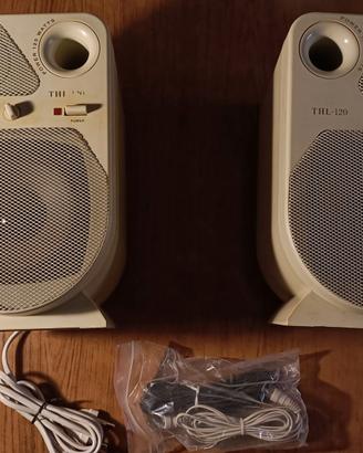 casse acustiche per pc anni 2000 da 120W