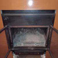 termocamino a legna klover 29 kw