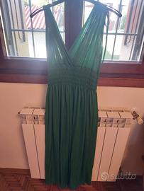 abito verde brillante