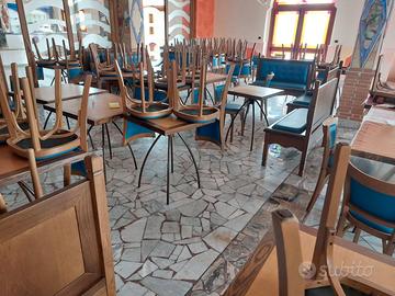 TAVOLI, SEDIE, PANCHE NUOVE Legno Massello