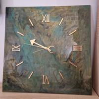 orologio in resina epossidica 