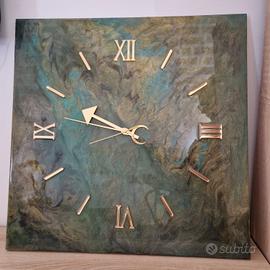 orologio in resina epossidica 